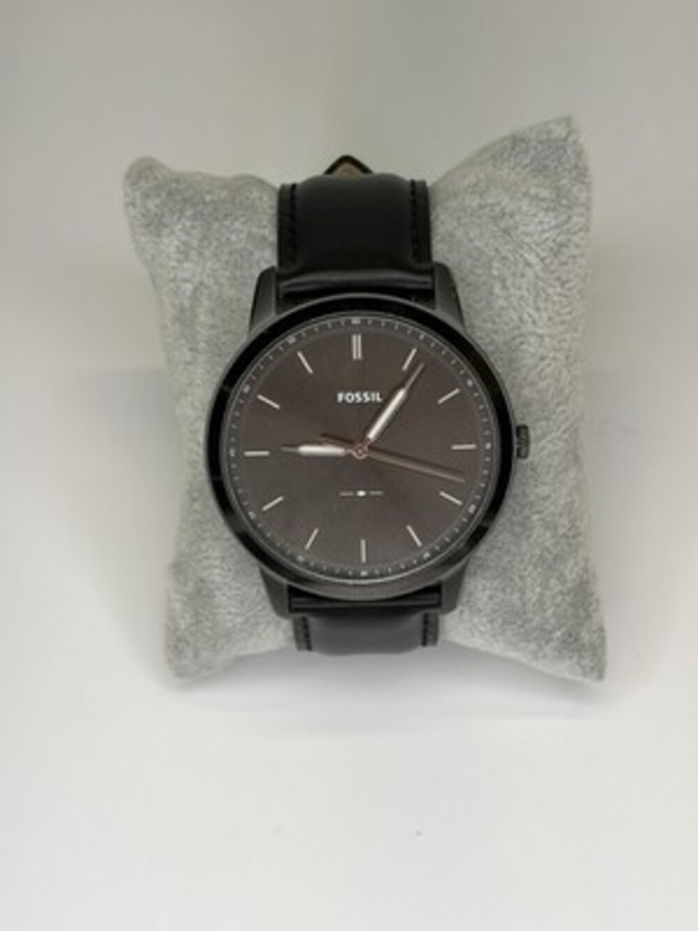 Fossil FS5459 Men's Minimalist 44mm Smoke Grey Watch Quartz